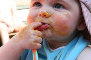 Meer buitenop dan binnenin dat  eten! hihi...